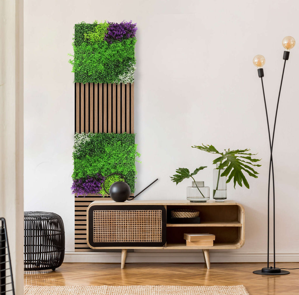 Panel Modular Wall - Violet Mixed Flora 52 x 52 x 4 cm (13669-1) - Imagen 11