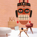 Fotomural Walls by Patel - Overseas 1 - photo wallpaper Africa inspired masks design