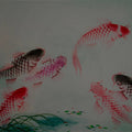 Fotomural Photo wallpaper Asia Style with koi pond - Walls by Patel