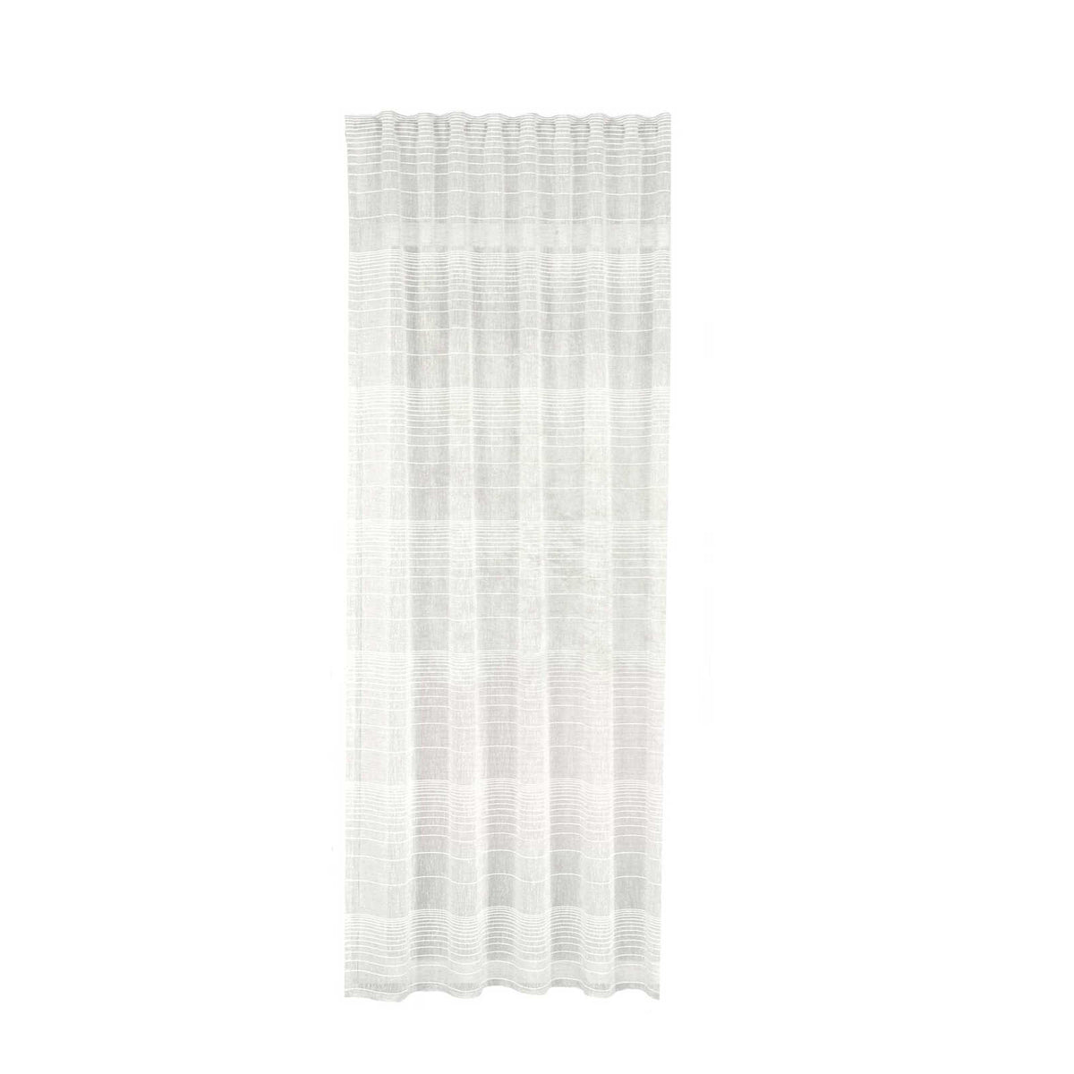 Pañuelo de lazo con sutiles rayas horizontales - blanco roto