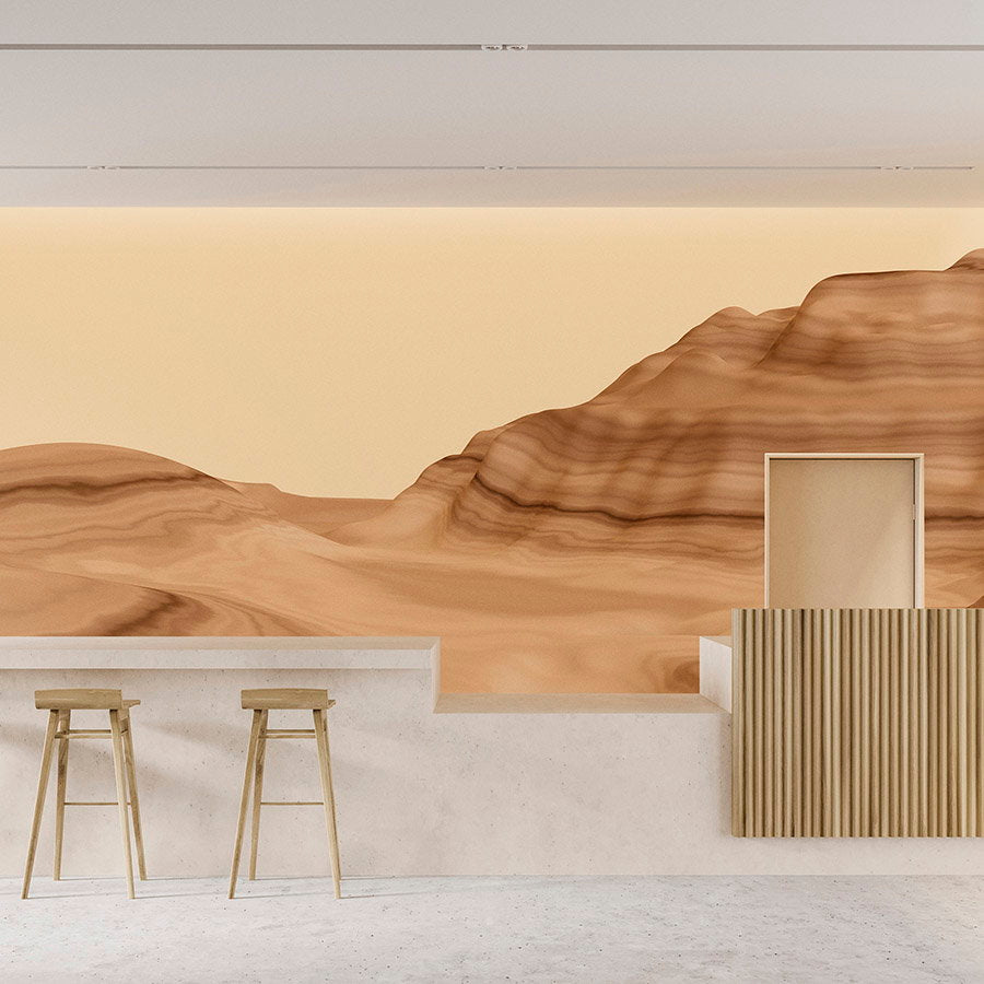 Fotomural Walls by Patel - Photo wallpaper »luke« - Abstract desert landscape - Smooth, slightly shiny premium non-woven fabric