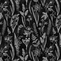 Fotomural Walls by Patel - Photo wallpaper black and white botanical design