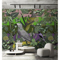 Fotomural Walls by Patel - Photo wallpaper »amazona 2« - Exotic birds - Green
