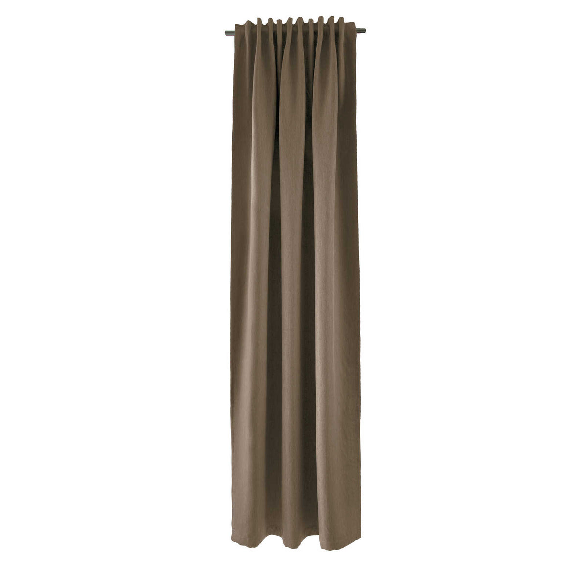 Fular Bucle Decorativo 140 cm x 245 cm Fibra Artificial Marrón