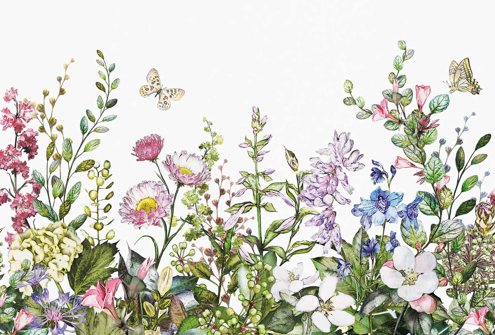 Fotomural DD Motive 2 - Summer Flowers