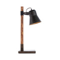 Lámpara de mesa de madera - Maria 3 - Marrón