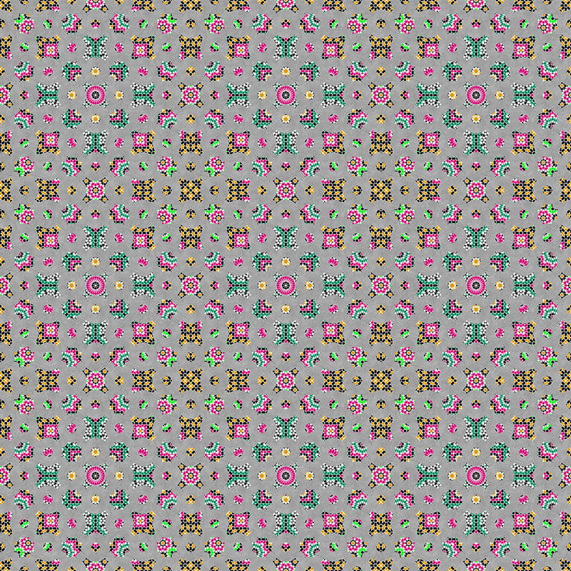 Fotomural Pattern mural colourful kaleidoscope - Walls by Patel