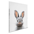 Cuadro lienzo habitación infantil Baby Bunny - Dulce y alegre naturalidad