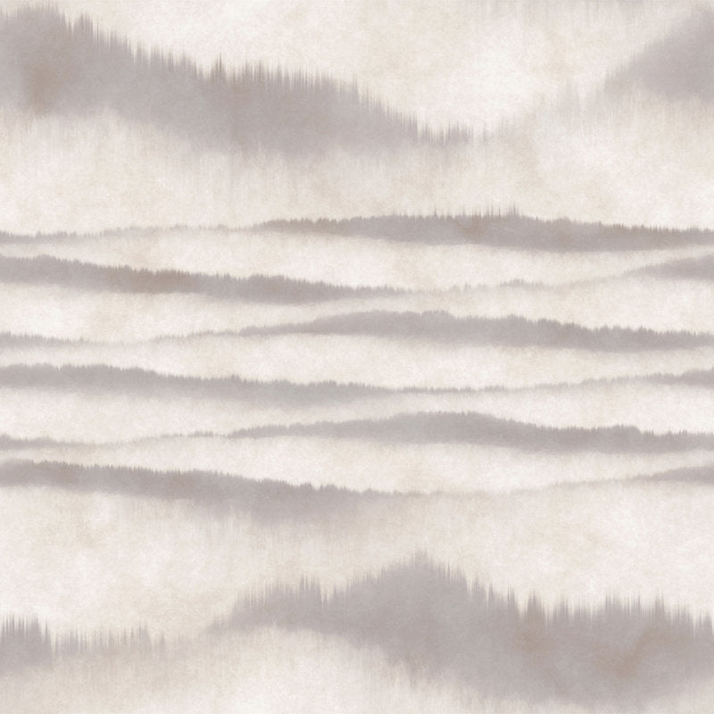 Fotomural Walls by Patel - Photo wallpaper abstract pattern waves - white, grey