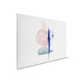 Lienzo pintura arte acuarela diseño minimalista