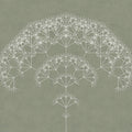 Fotomural Walls by Patel - Photo wallpaper dandelions tree - green, white