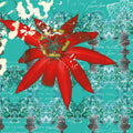 Fotomural AP Digital 1 - Floral Red