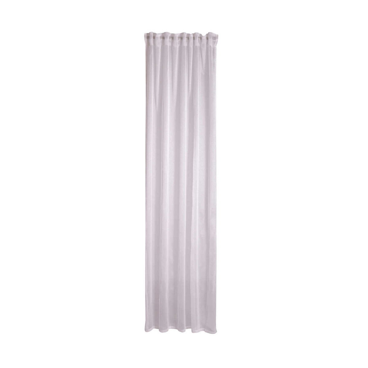 Pañuelo de lazo semitransparente Unicolorcolor - blanco