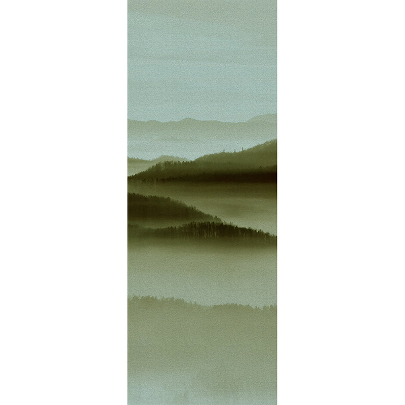 Fotomural Walls by Patel - Horizon Panels 3 - Cardboard Structure, Mystic Forest Wallpaper Panel - Beige, Green
