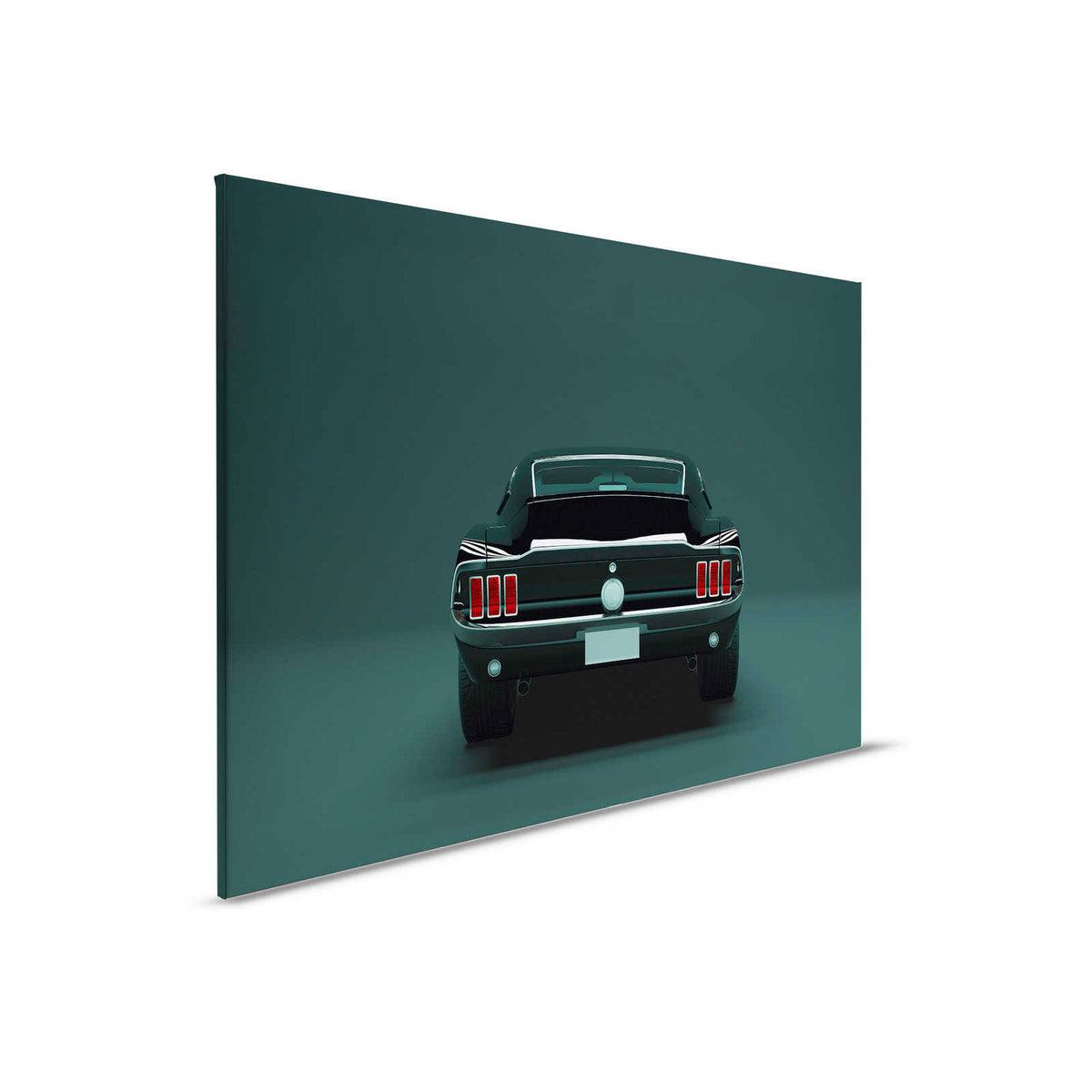Mustang 3 - American Muscle Car Pintura en lienzo