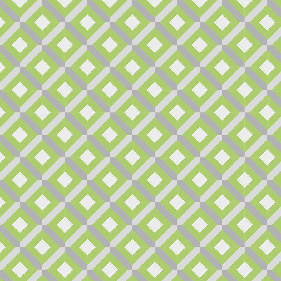 Fotomural Panel XXL 5 - Design wall mural box motif with small squares green on premium smooth non-woven