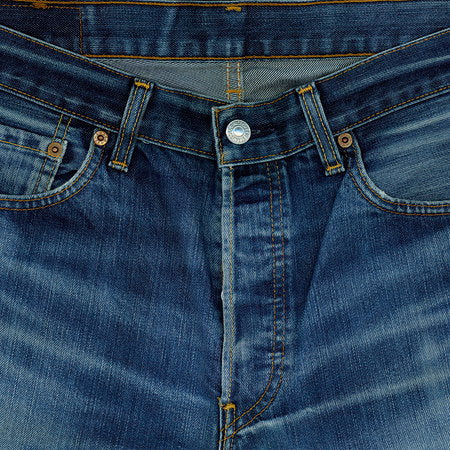 Fotomural Jeans blue - photo wallpaper Blue Jeans in XXL format - AP Digital 1
