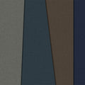 Fotomural Walls by Patel - Layered Cardboard 2 - Photo wallpaper in cardboard structure with dark colour fields - Blue, Brown