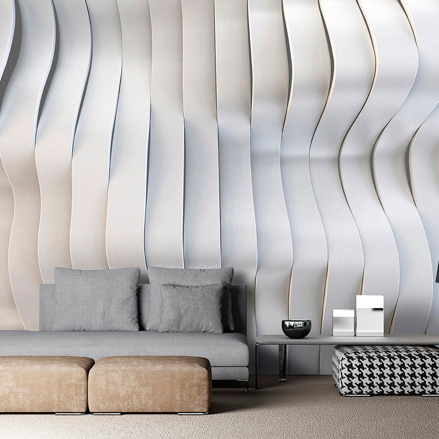 Fotomural Walls by Patel - solaris 1 - Photo wallpaper in futuristic streamline design - Smooth, slightly shiny premium non-woven fabric