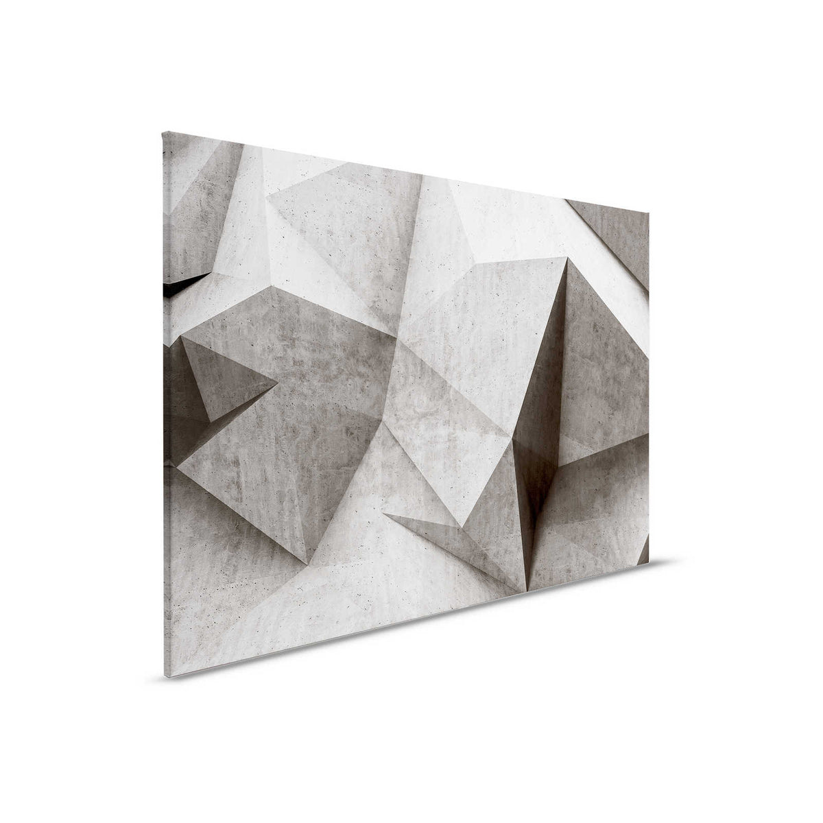 Boulder 1 - Lienzo Polígonos de hormigón 3D