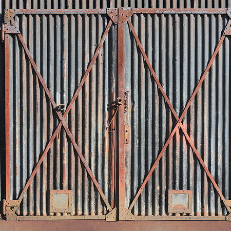 Fotomural AP Digital 3 - Iron Door