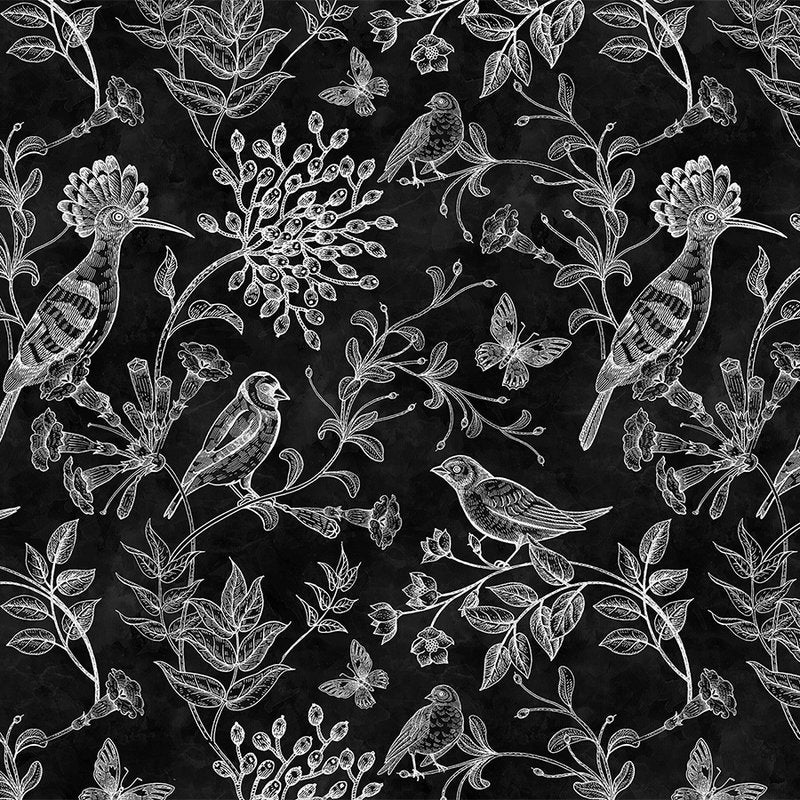 Fotomural Photo wallpaper nature design in black and white - Walls by Patel