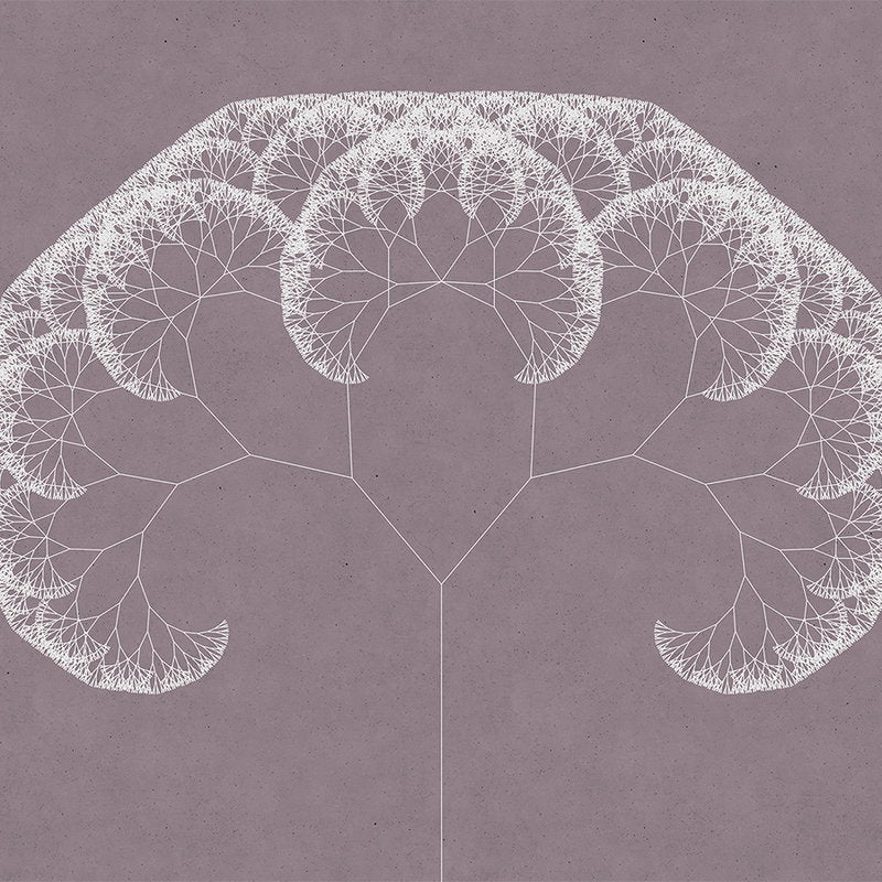Fotomural Walls by Patel - Photo wallpaper dandelions tree - grey, white