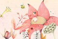 Fotomural Children mural 'Thumbelina' drawing motif nature - DD Motive 2