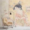 Fotomural Walls by Patel - Osaka 2 - Asia photo wallpaper vintage artwork lady with fan