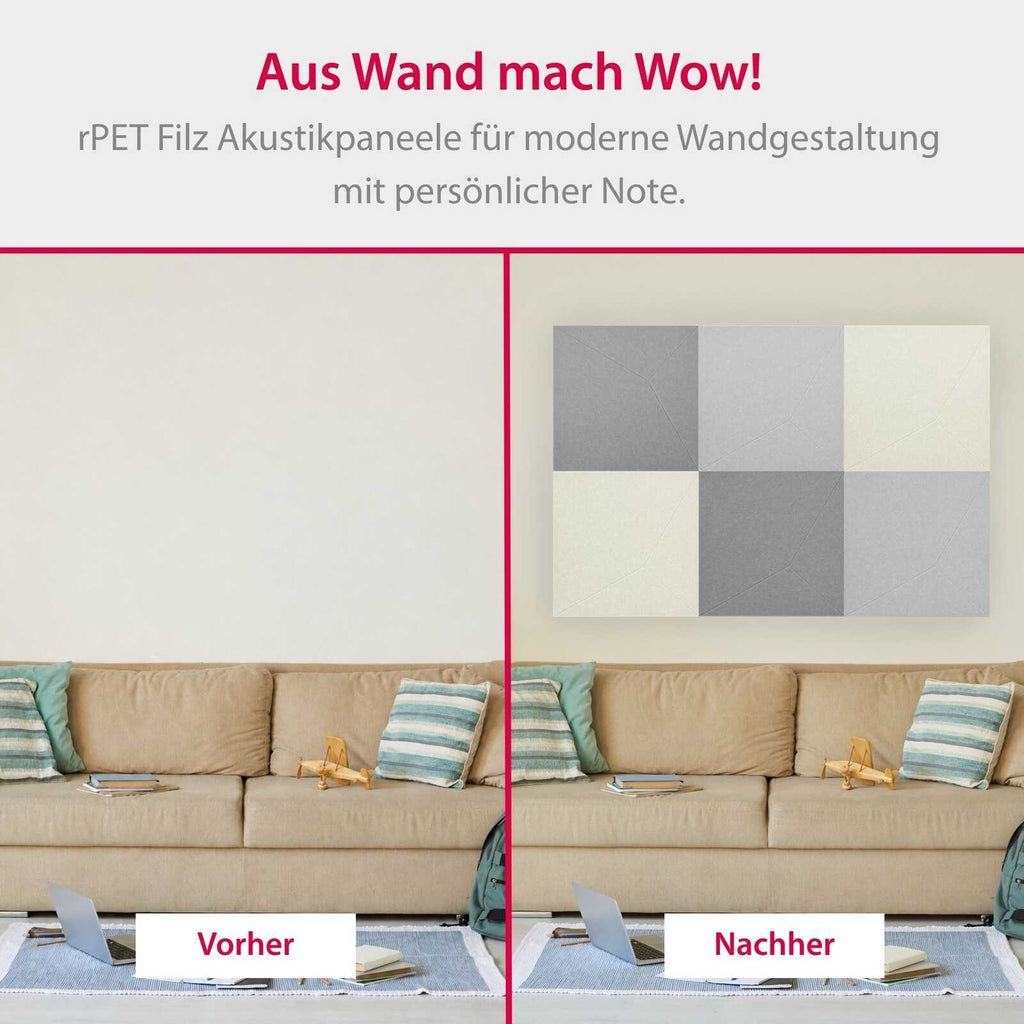 Panel Modular Wall - Cotton White 52 x 52 x 0.6 cm (13673-8) - Imagen 5