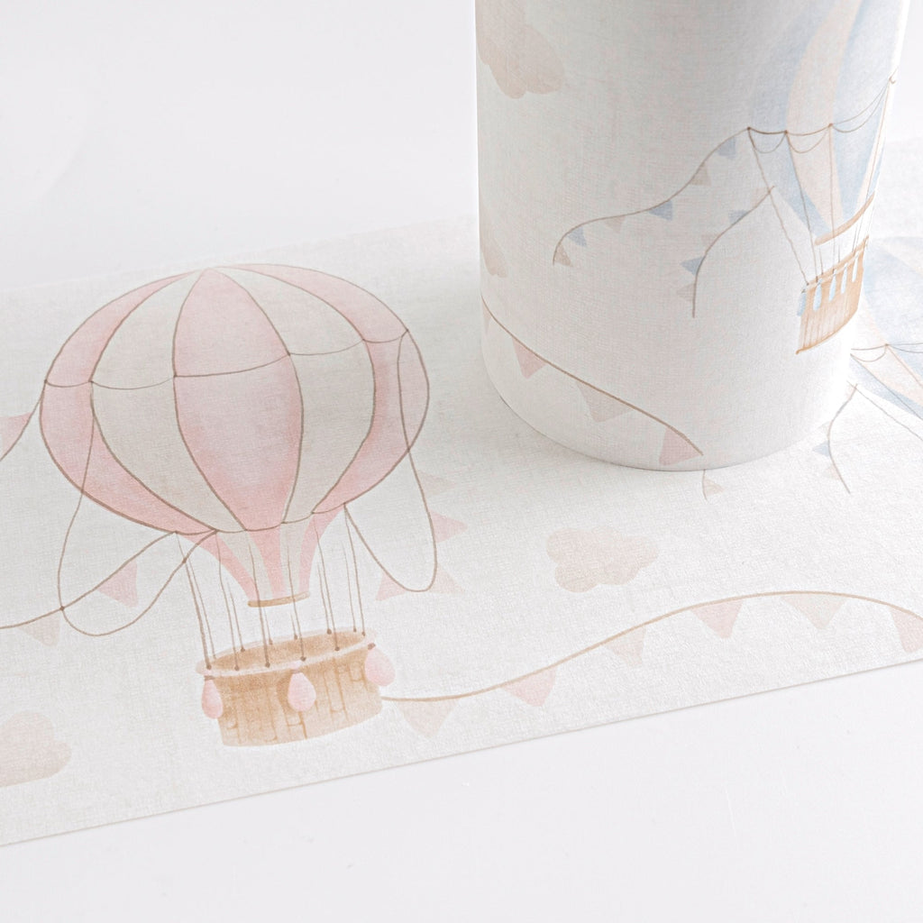 Hochwertige Bordure Creme Wolken