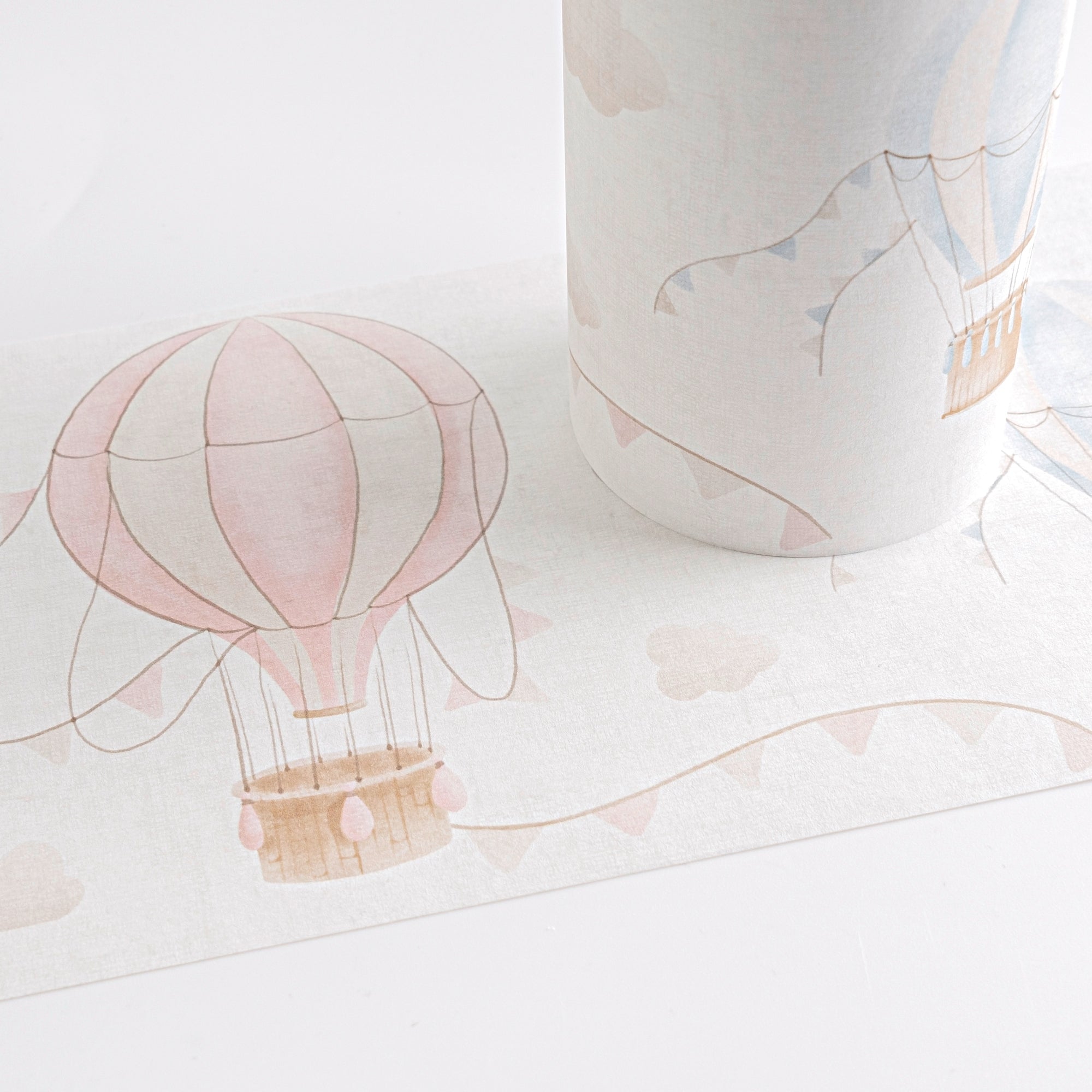 Hochwertige Bordure Creme Wolken