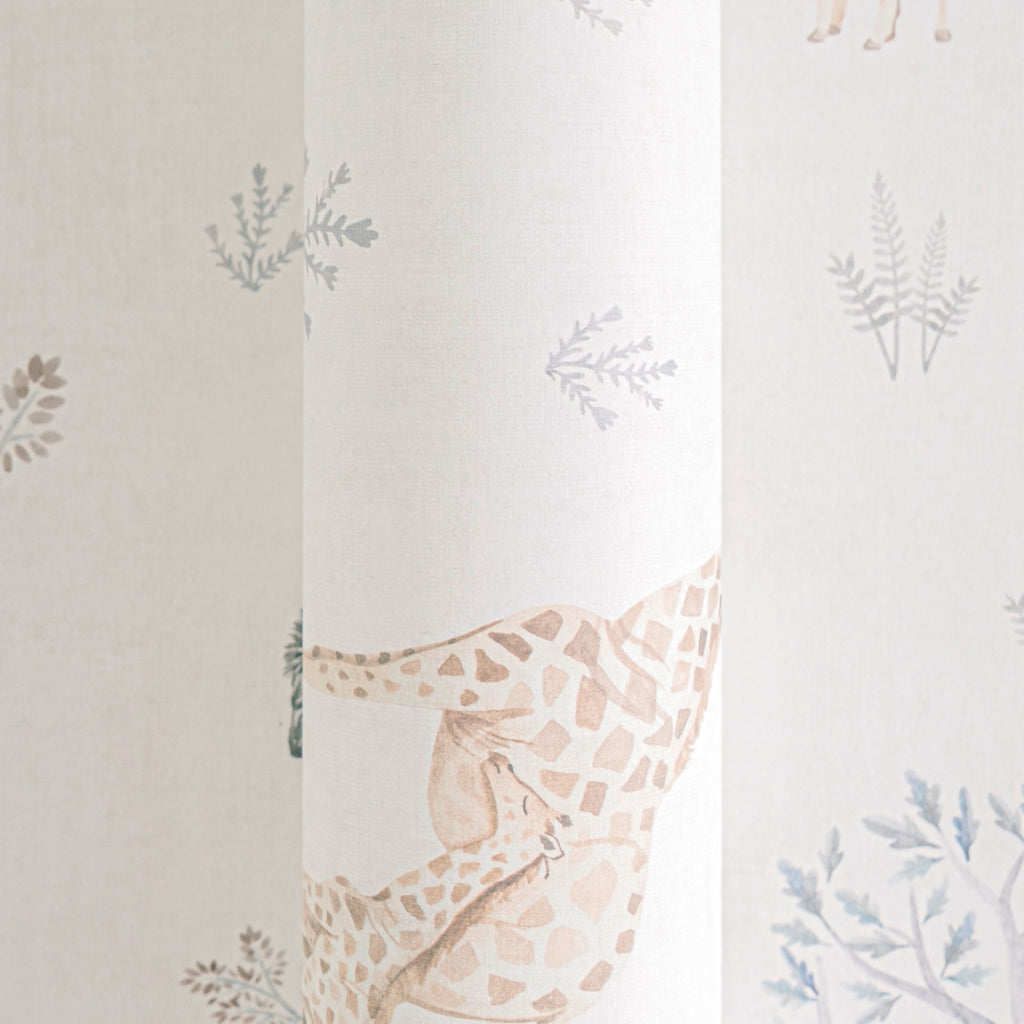 Hochwertige Vliestapete Beige Tiere