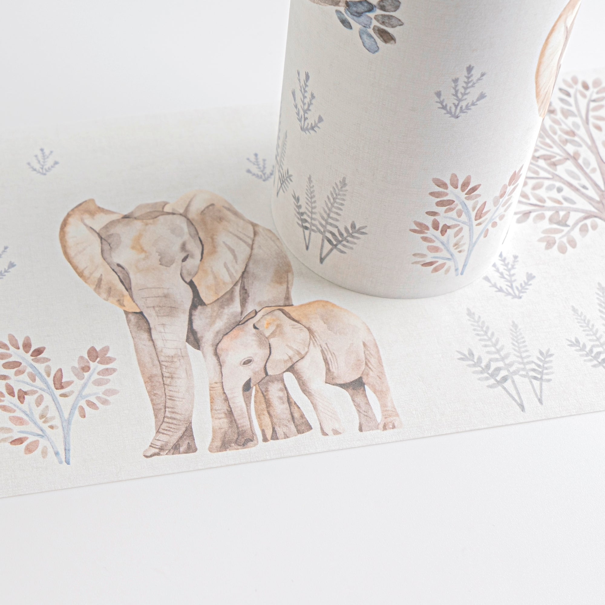 Hochwertige Bordure Beige Tiere