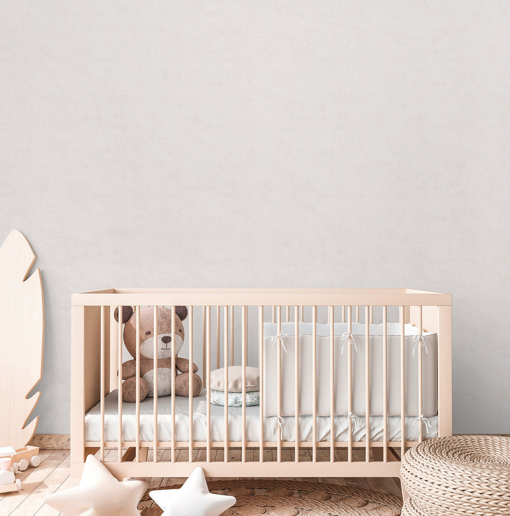 Hochwertige Vliestapete Beige Unitapete