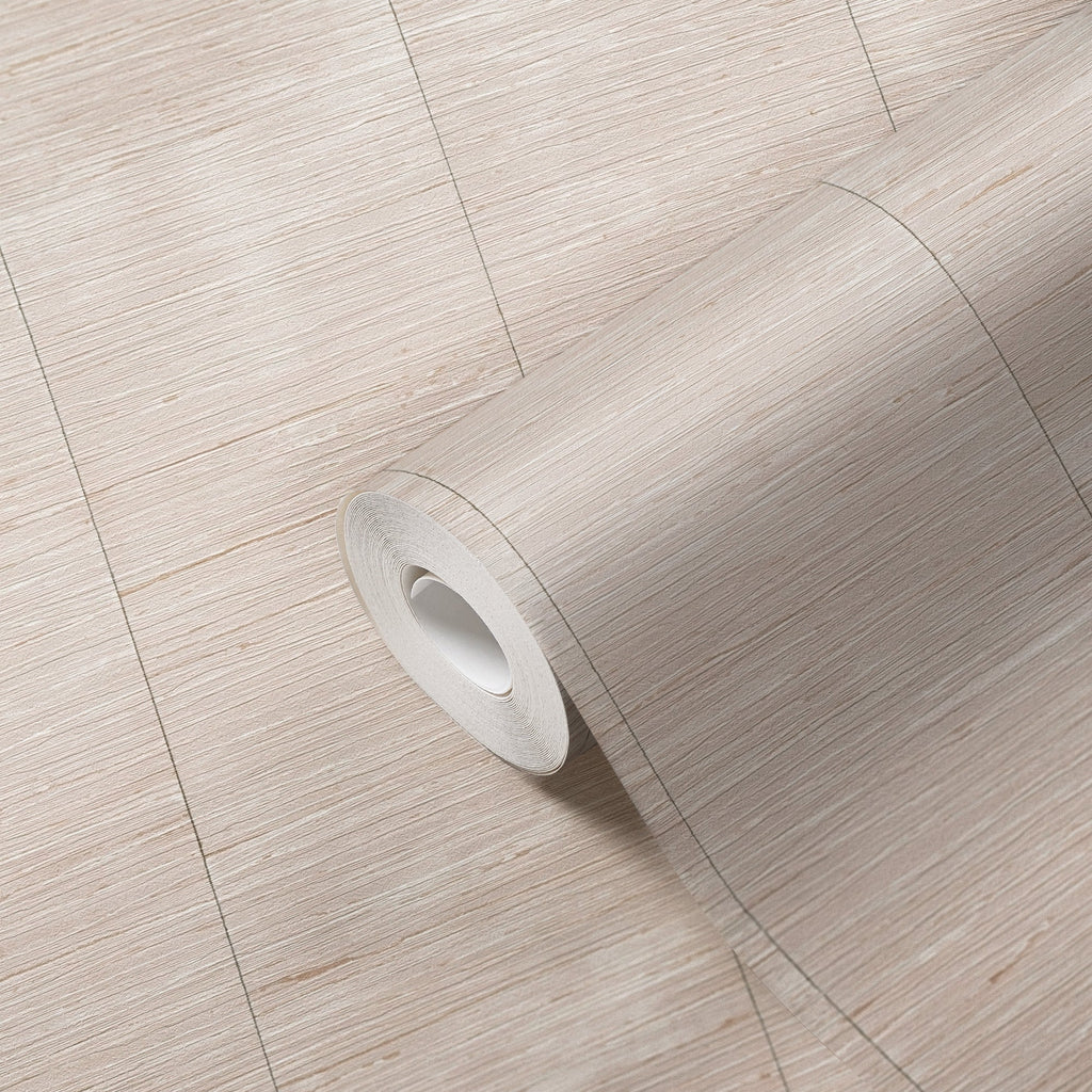 Hochwertige Vliestapete Beige Streifentapete