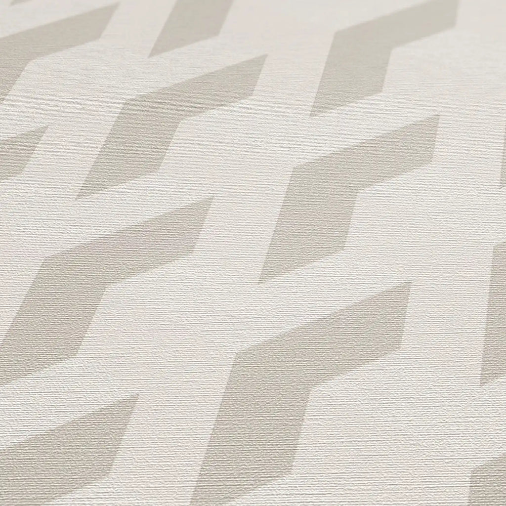 Hochwertige Vliestapete Grau Grafik