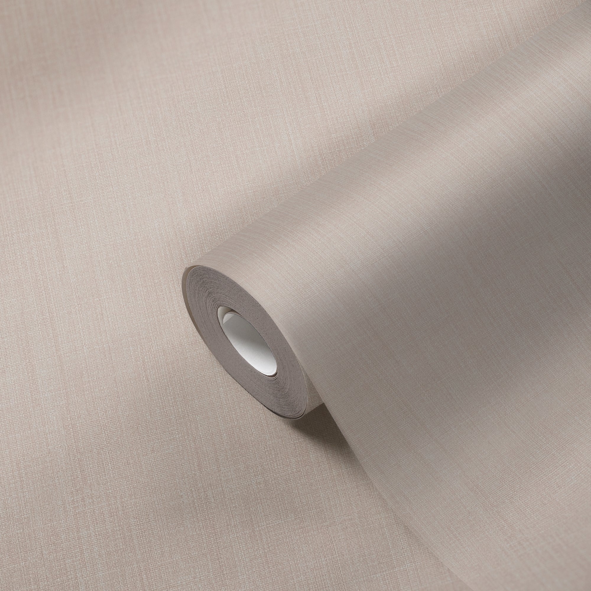 Hochwertige Vliestapete Beige Unitapete