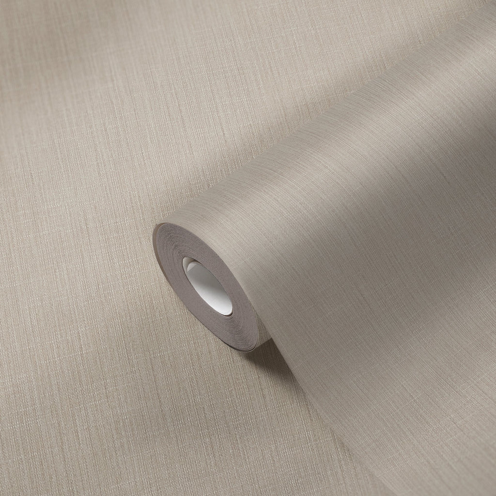 Hochwertige Vliestapete Beige Unitapete