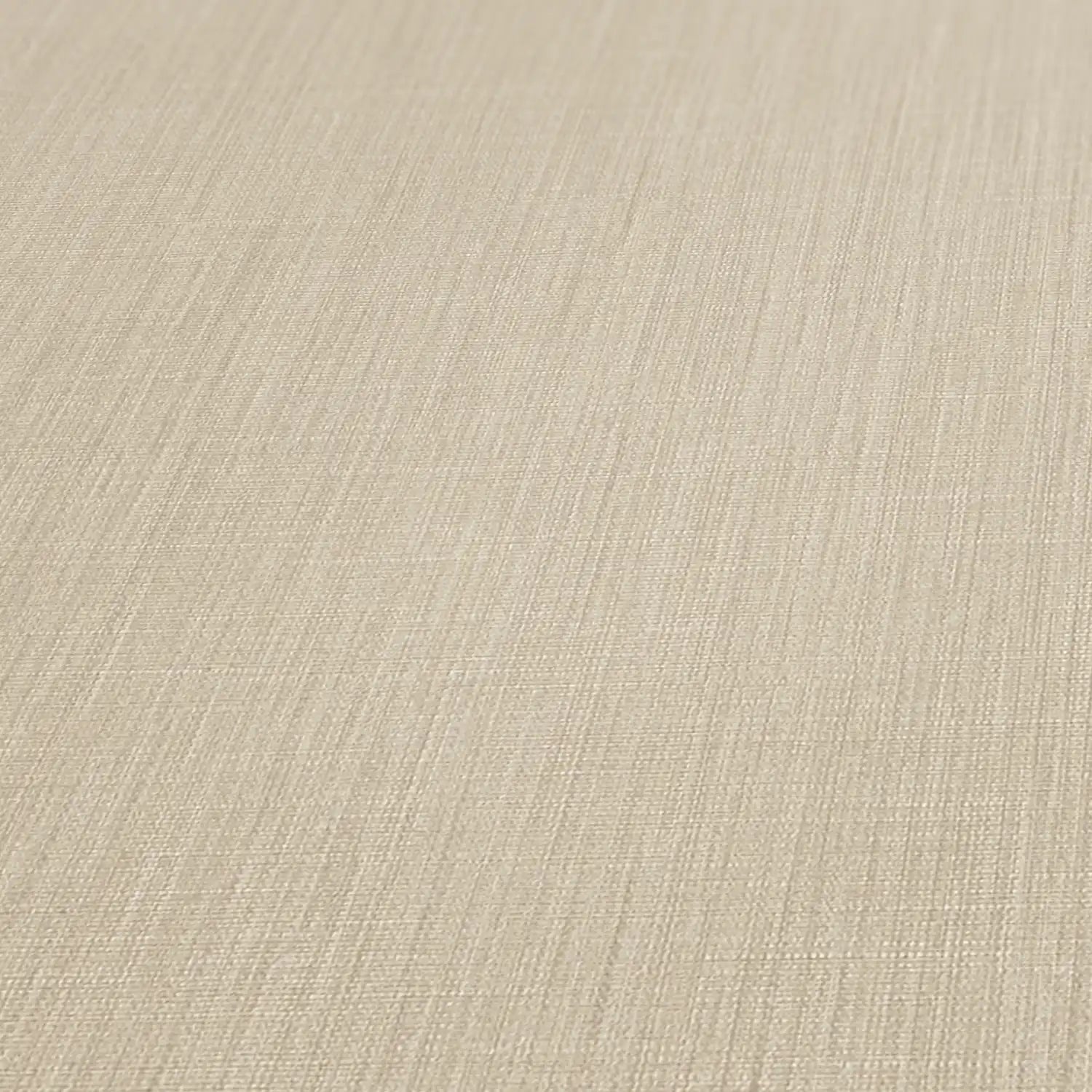 Hochwertige Vliestapete Beige Unitapete