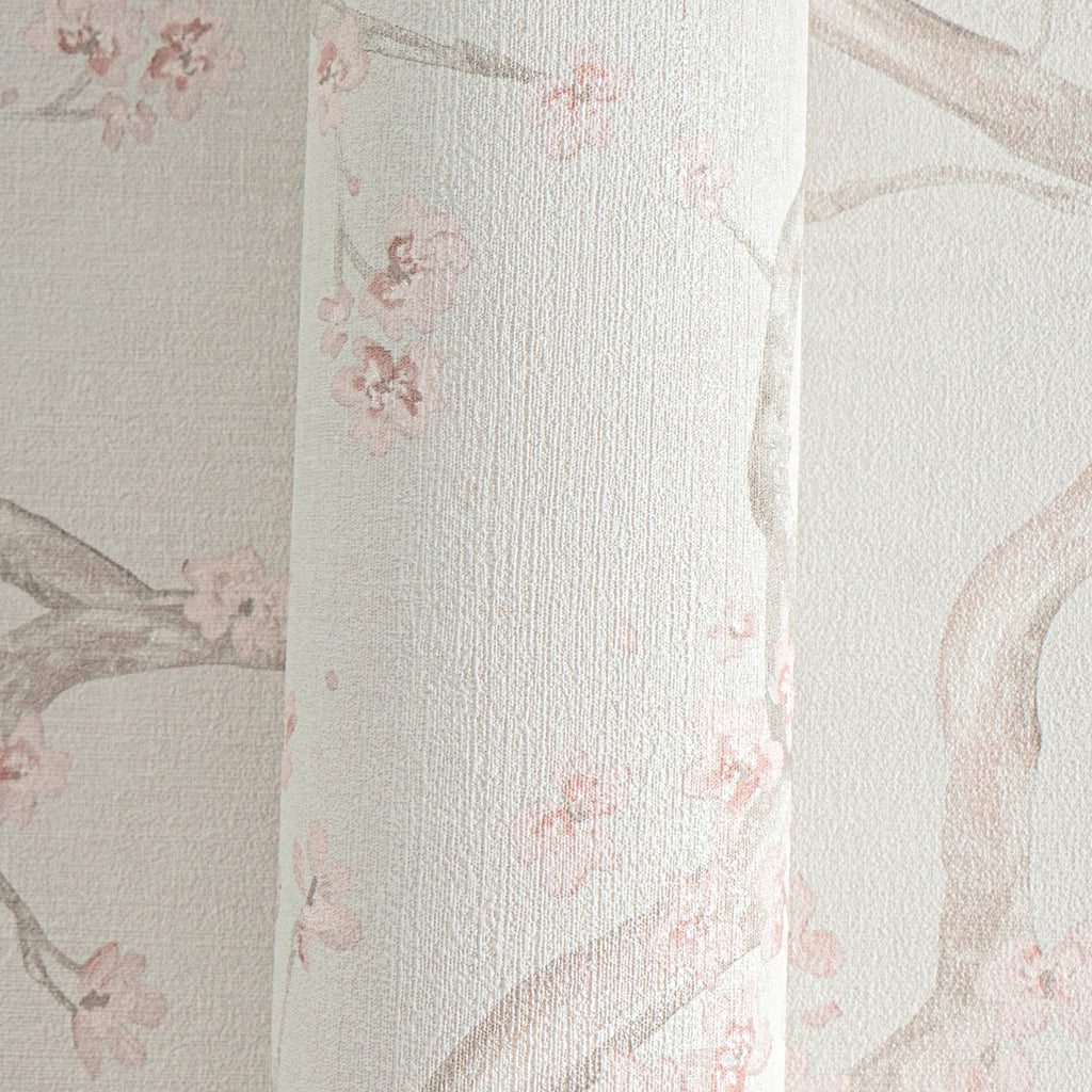 Hochwertige Vliestapete Creme Floral