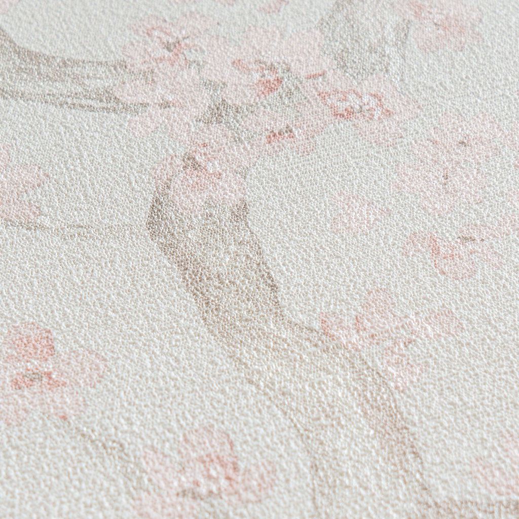 Hochwertige Vliestapete Creme Floral