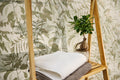Hochwertige Vliestapete Creme Floral