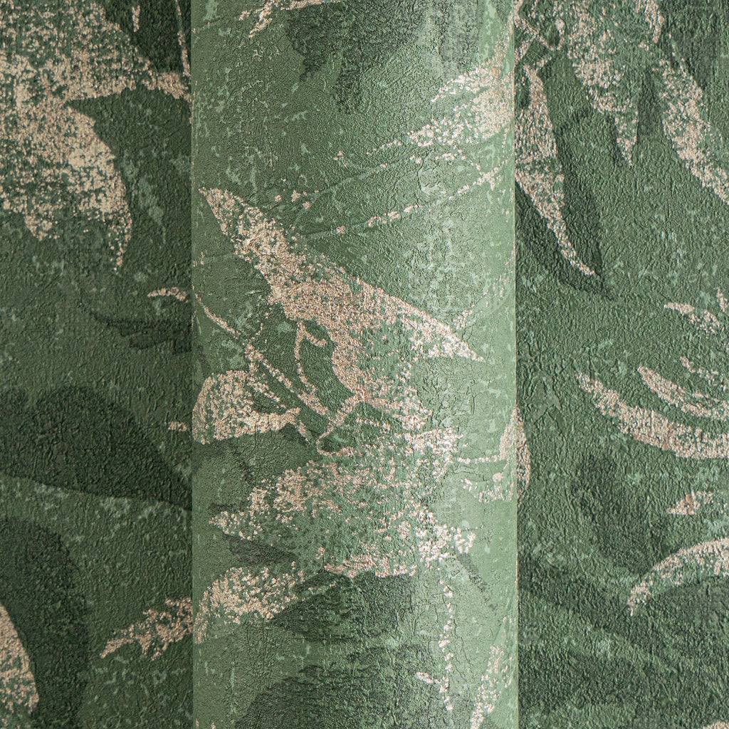Hochwertige Vliestapete Gruen Floral