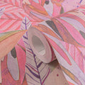 Hochwertige Vliestapete Pink Floral