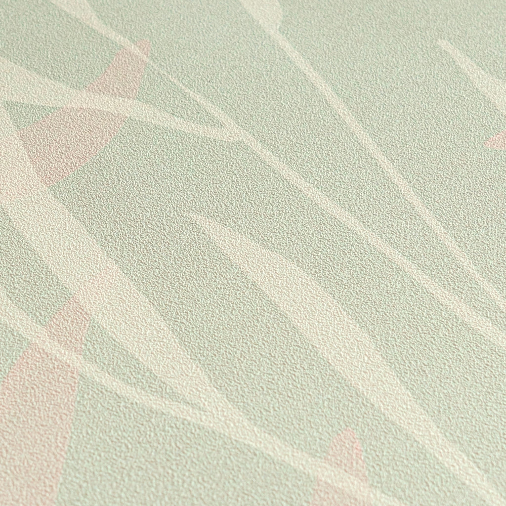 Hochwertige Vliestapete Creme Floral