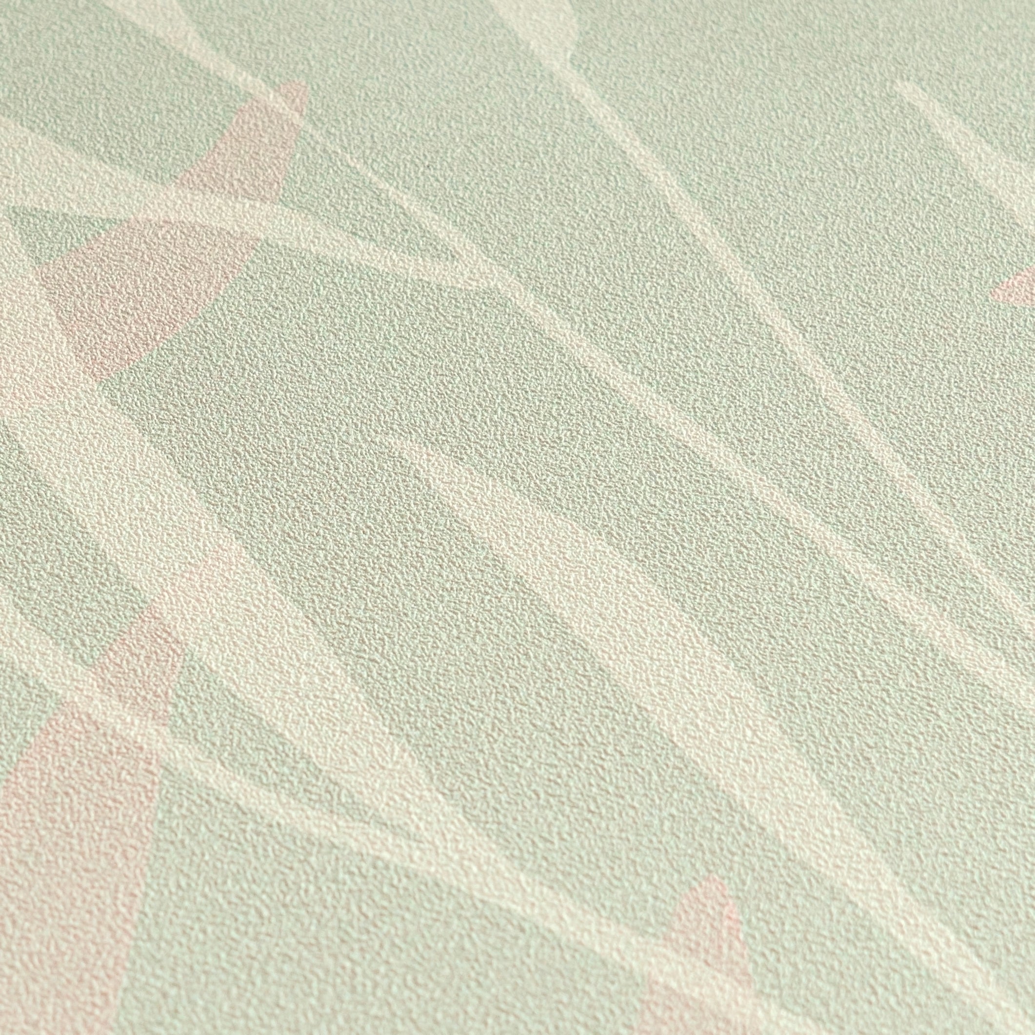 Hochwertige Vliestapete Creme Floral