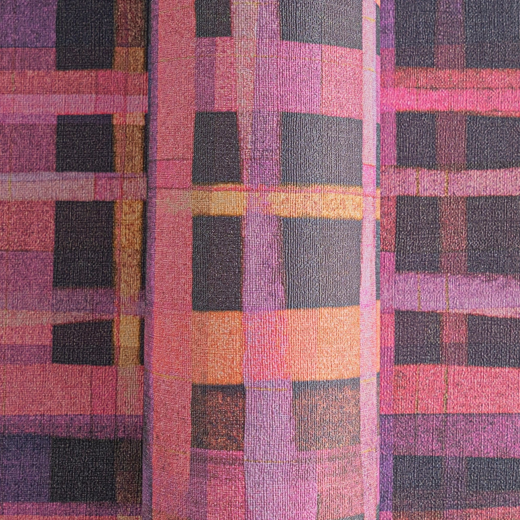 Hochwertige Vliestapete Pink Grafik