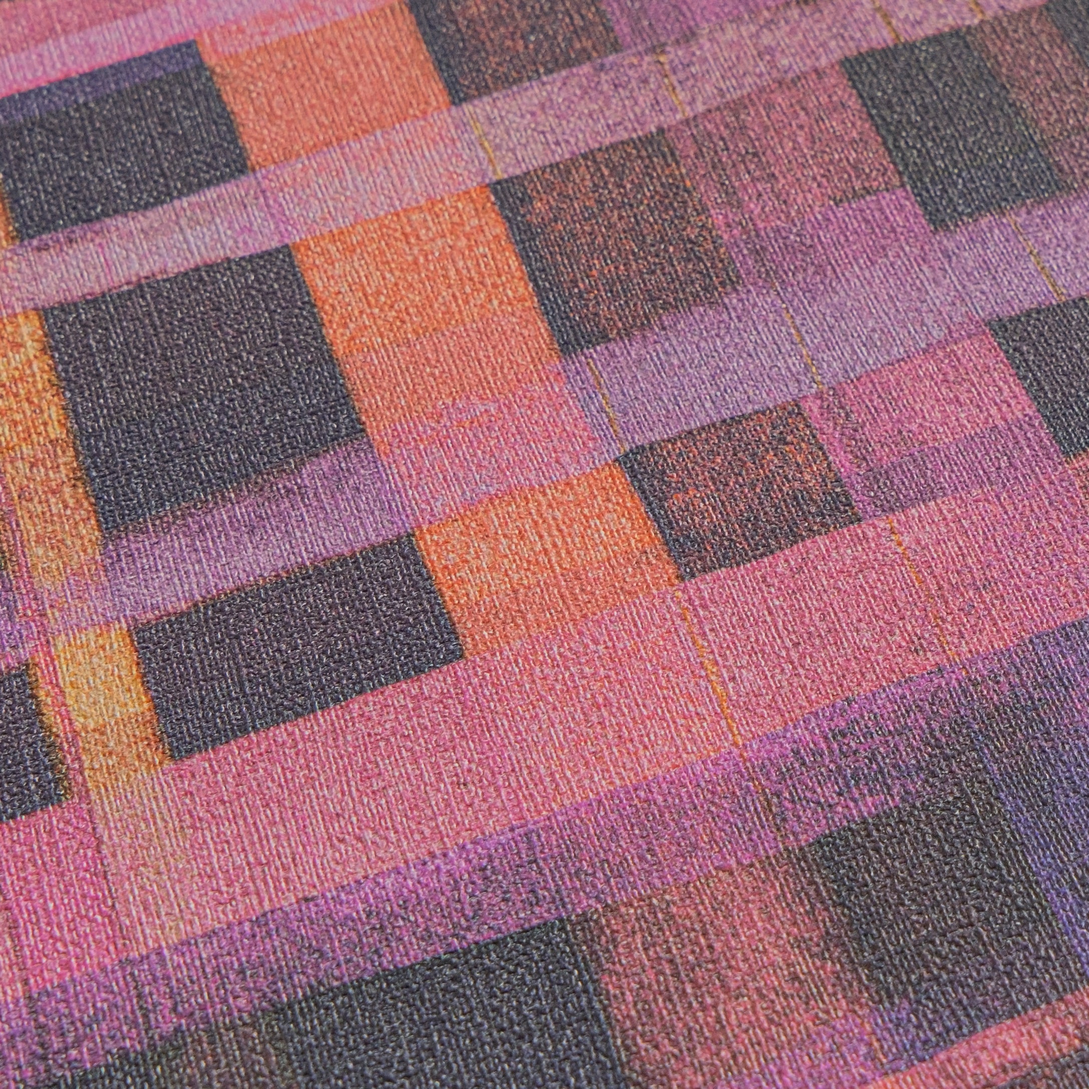 Hochwertige Vliestapete Pink Grafik