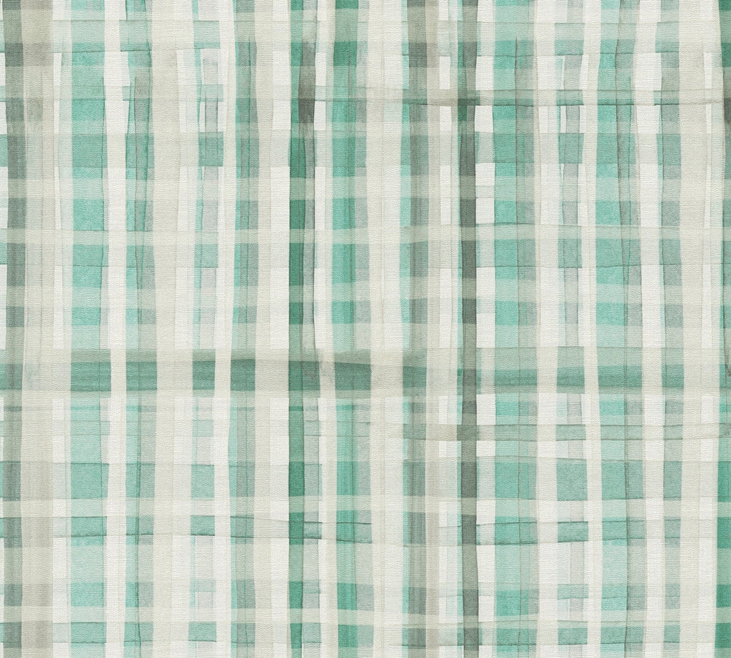 Hochwertige Vliestapete Blau Grafik